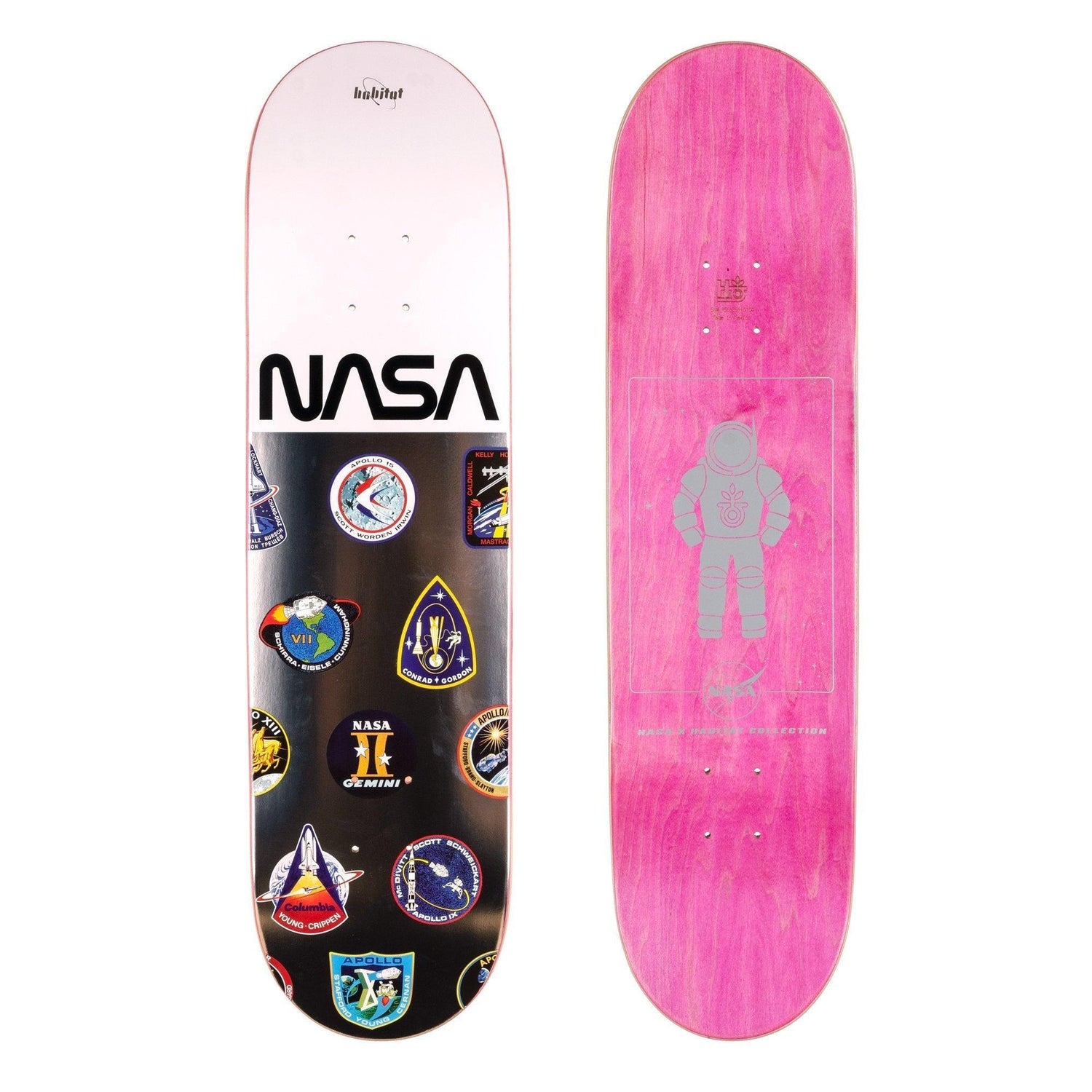 Habitat NASA Array White 8.0 deck