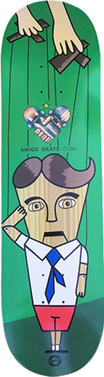 Madrid x Amigo Skate Cuba - Puppet Collab deck
