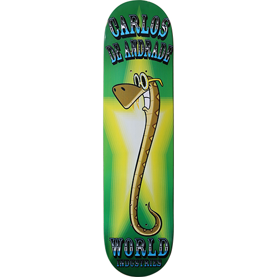 World Industries Carlos de Andrade Pimp Snake deck