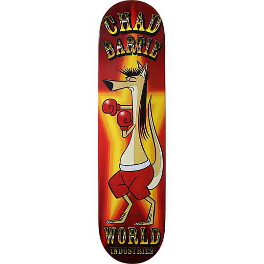 World Industries Chad Bartie Kangaroo Mullet deck