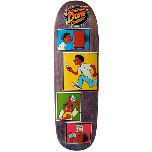 World Industries Chris "Dune" Pastras Dangerous Dune Graphics deck