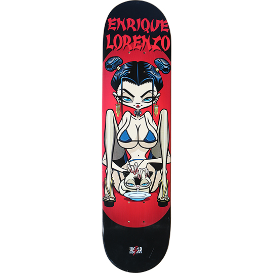 World Industries Enrique Lorenzo Pussycat deck