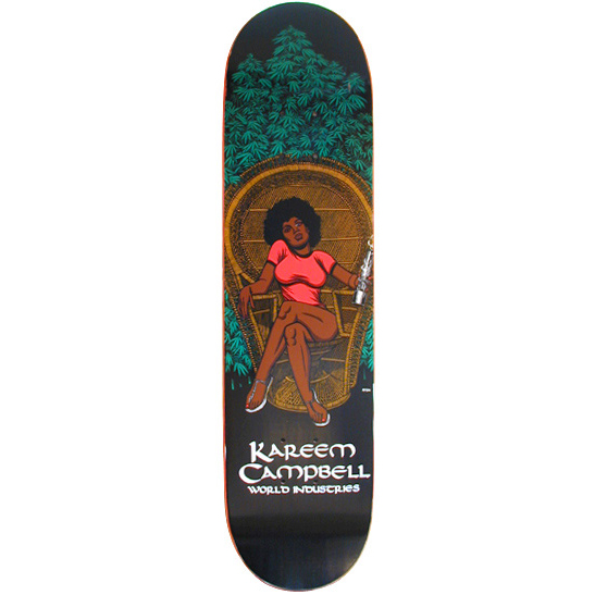 World Industries Kareem Campbell Maryjane deck