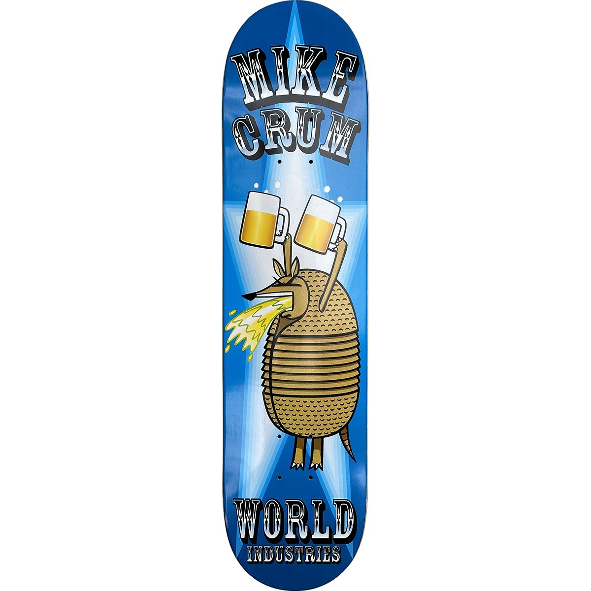 World Industries Mike Crum Armadillo deck