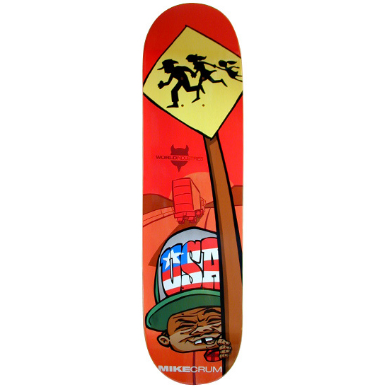 World Industries Mike Crum Illegal Alien deck