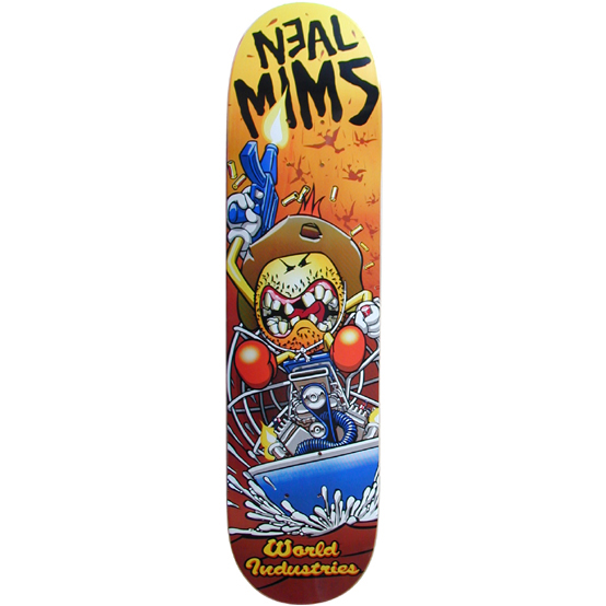 World Industries Neal Mims Swamp Thing deck