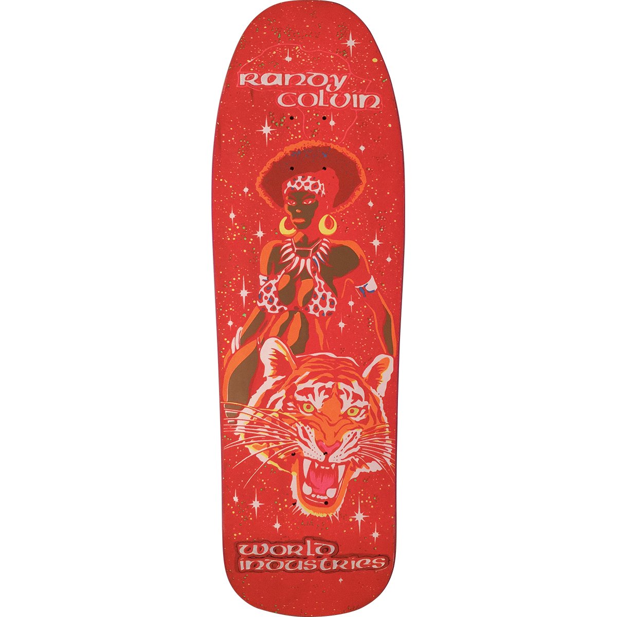 World Industries Randy Colvin Velvet Reissue (Orange Variant) deck