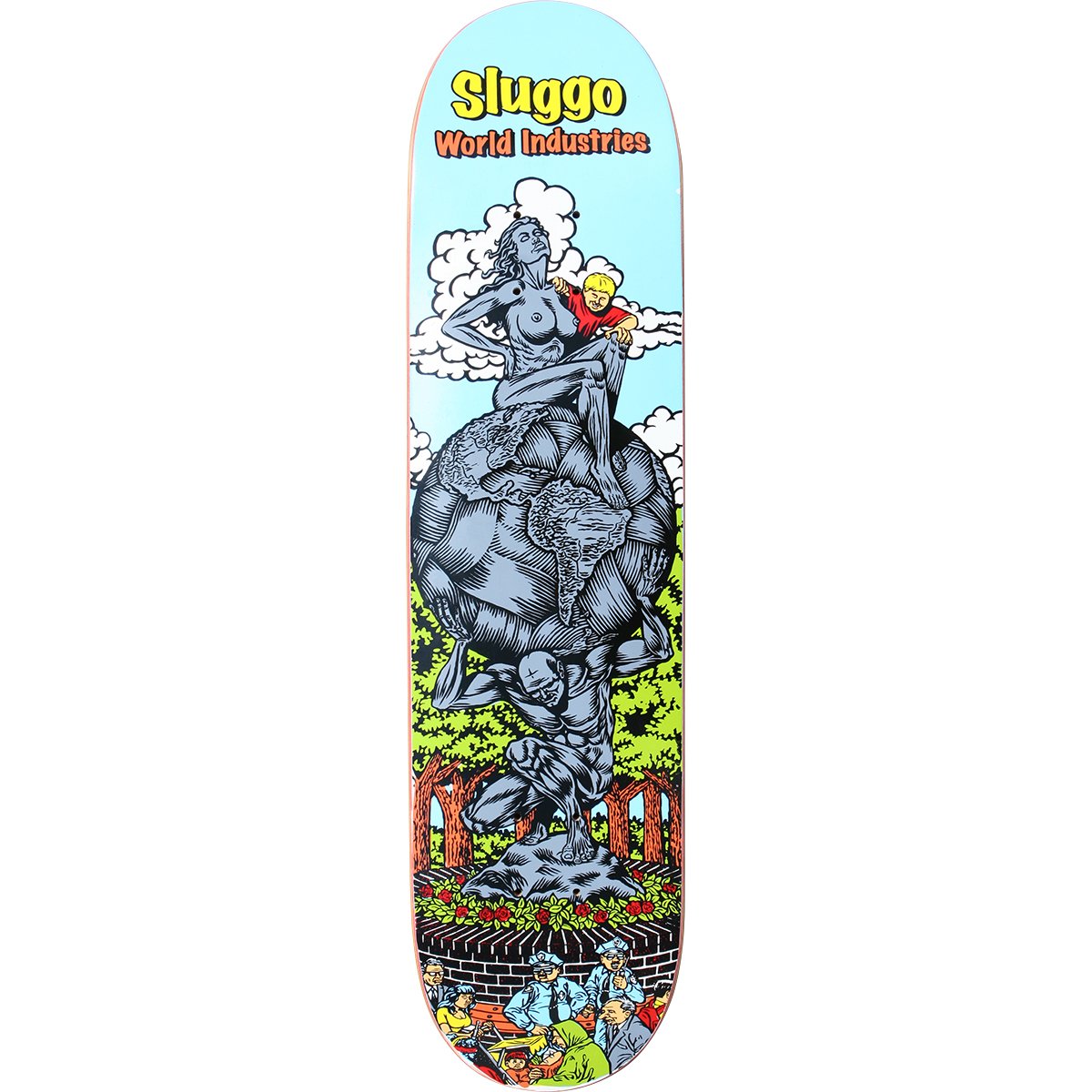World Industries Rob "Sluggo" Boyce Statue deck
