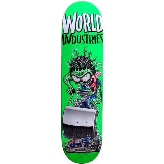 World Industries Steamrolla deck