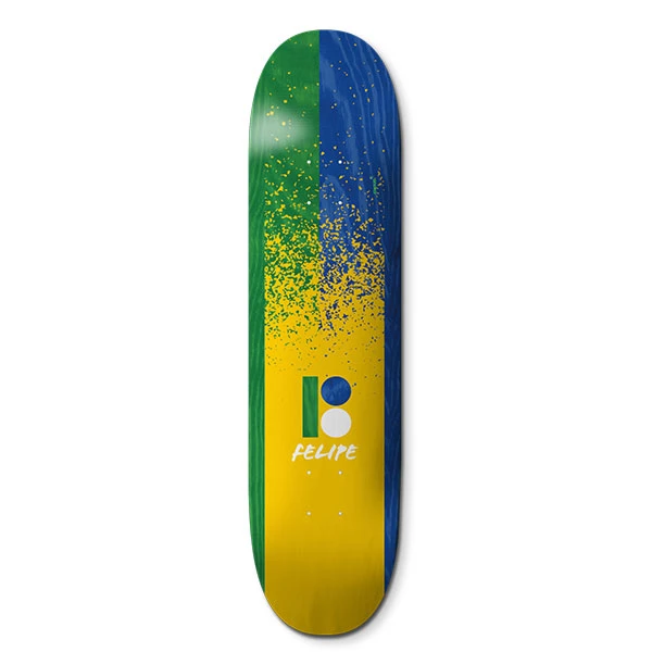 Plan B Felipe Painted 7.75 - Pro deck