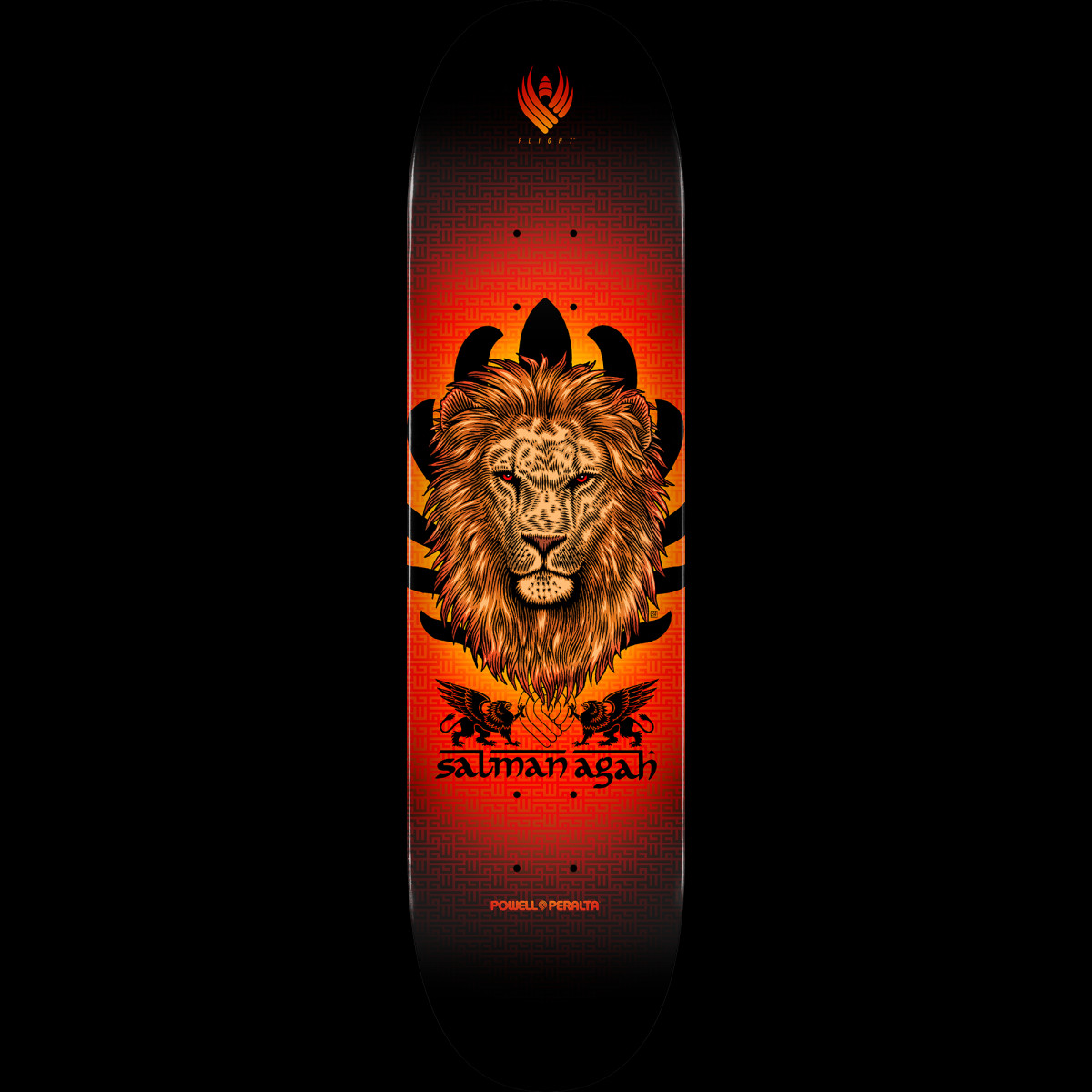 Powell Peralta Flight Salman Agah Lion - Shape 245 deck