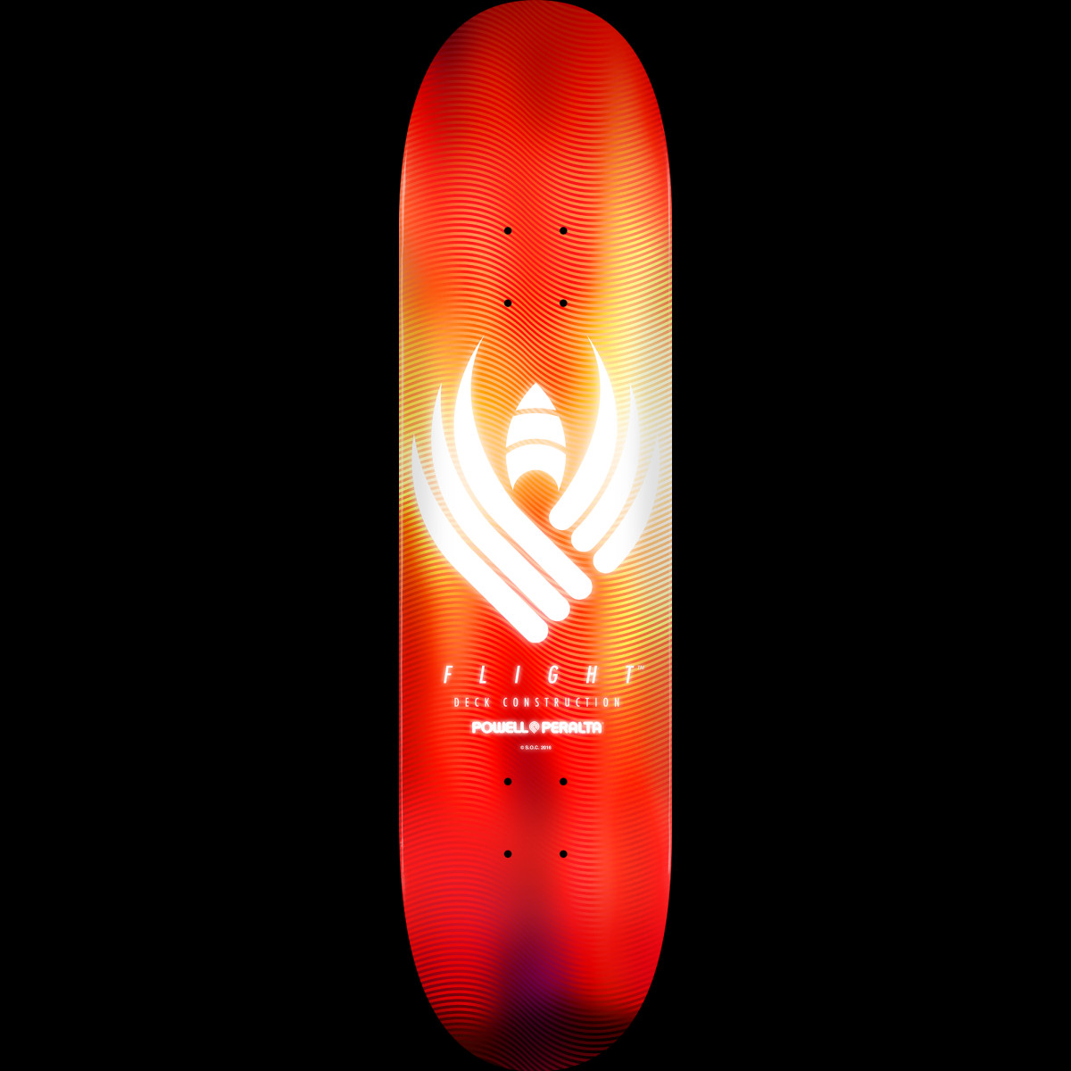 Powell Peralta Flight Glow Red - Shape 242 deck