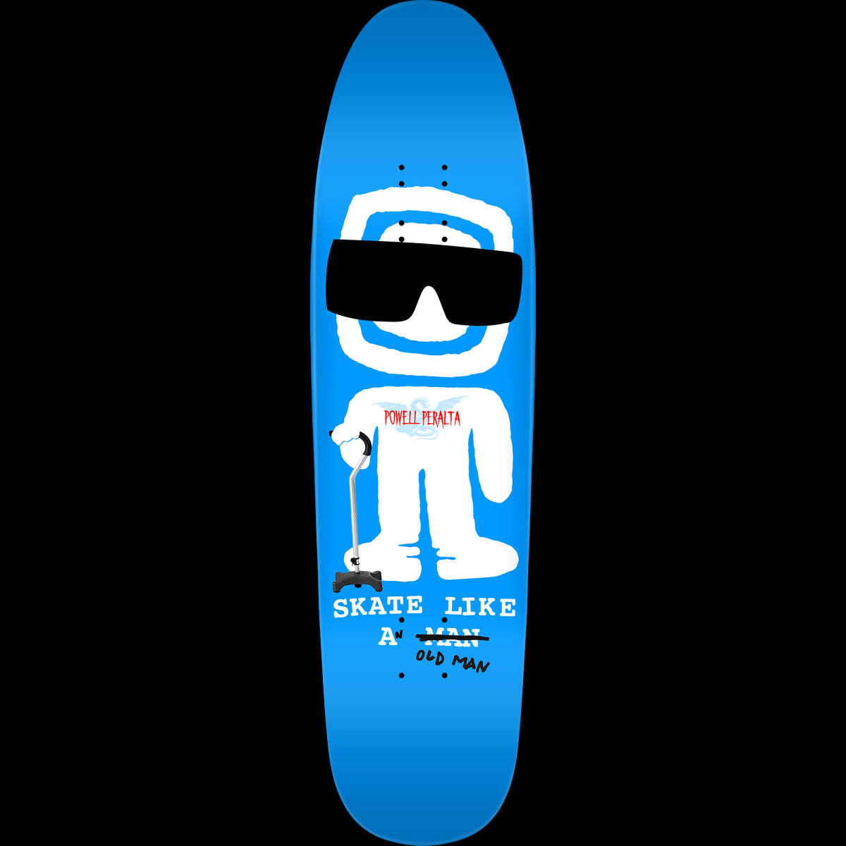 Powell Peralta Funshape SLAOM 3 Royal Blue deck