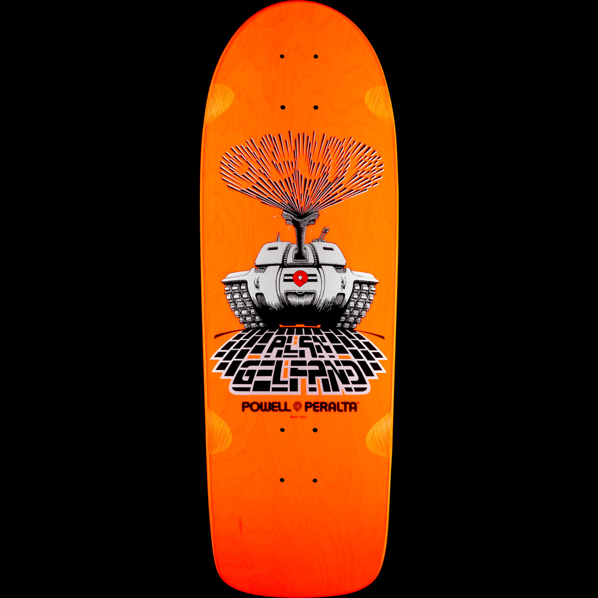 Powell Peralta Gelfand Ollie Tank Orange deck