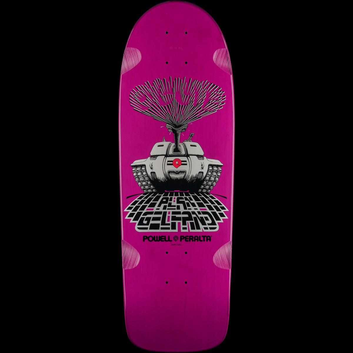 Powell Peralta Gelfand Ollie Tank Purple deck