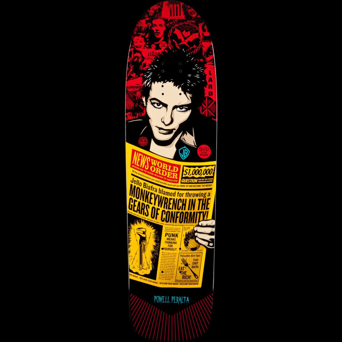 Powell Peralta Guest Artist Shepard Fairey 2 deck