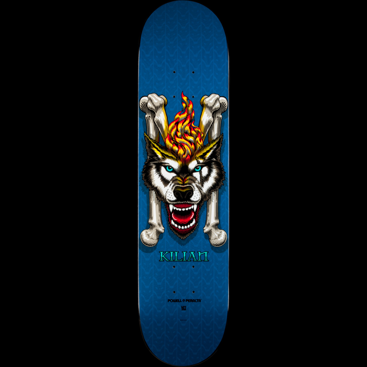 Powell Peralta Kilian Martin Wolf 3 Blue - Shape 127 deck