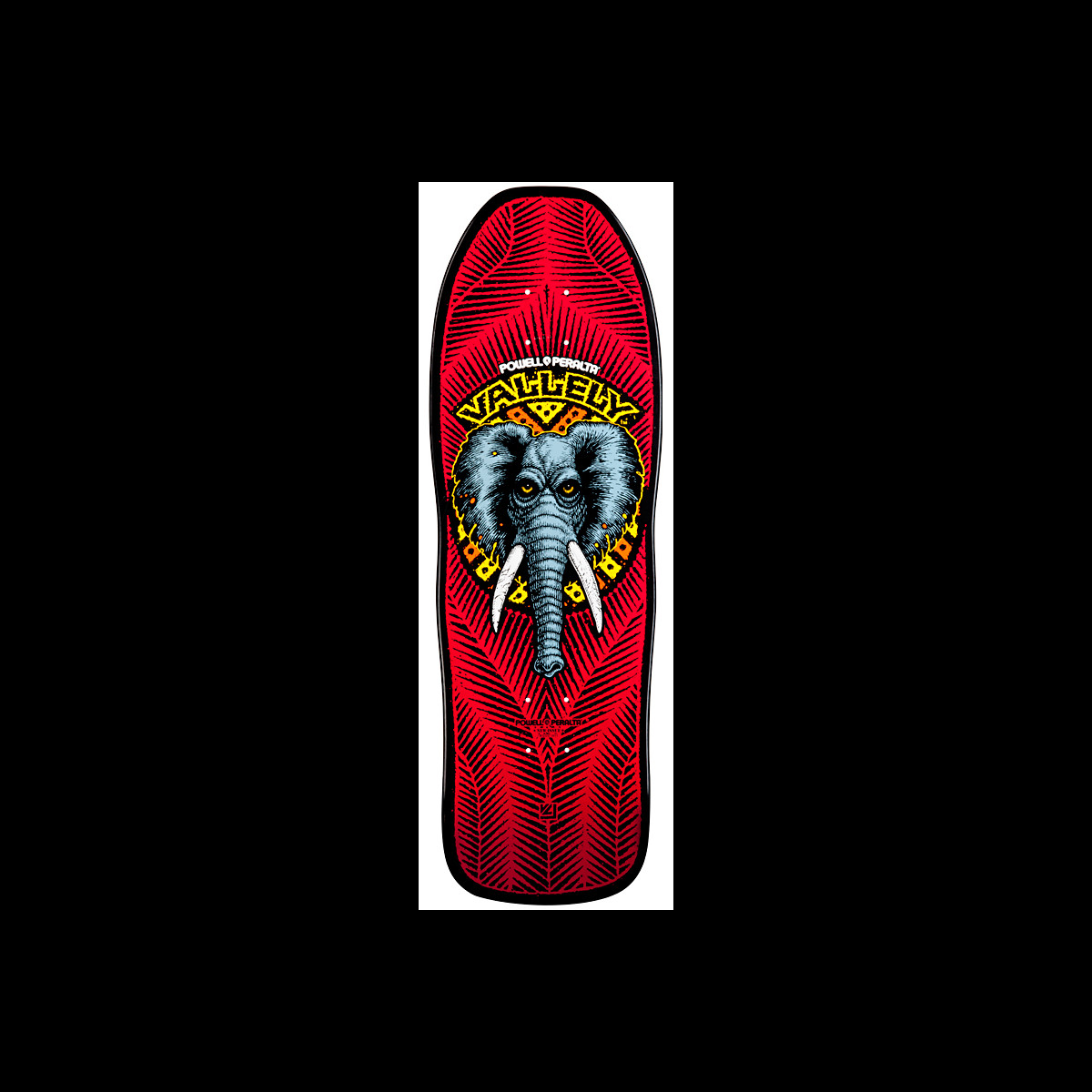 Powell Peralta Mike Vallely Elephant Red deck
