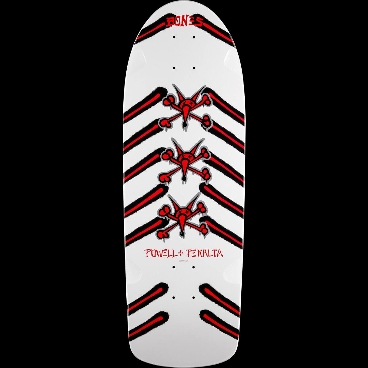 Powell Peralta OG Rat Bones White deck