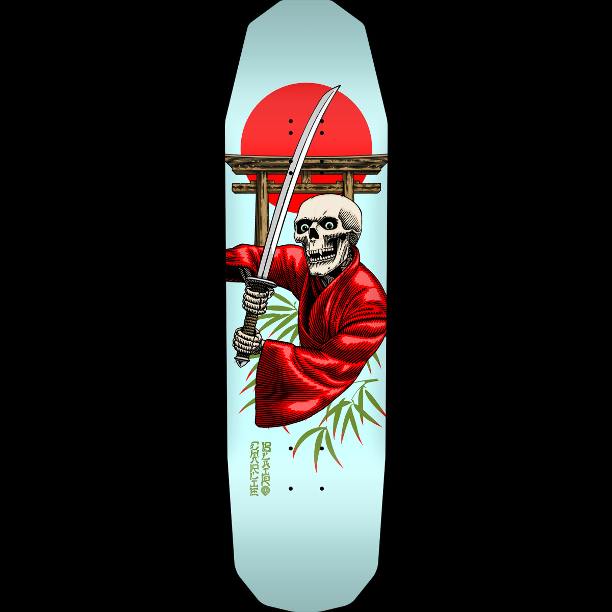 Powell Peralta Pro Charlie Blair Bushido Casket deck