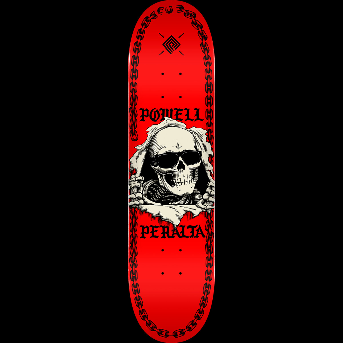 Powell Peralta Ripper Chainz Red - Shape 242 deck