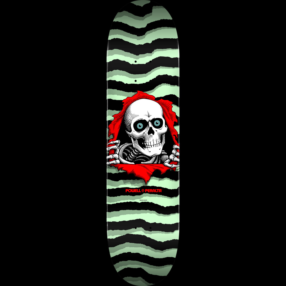 Powell Peralta Ripper Pastel Green - Shape 248 deck