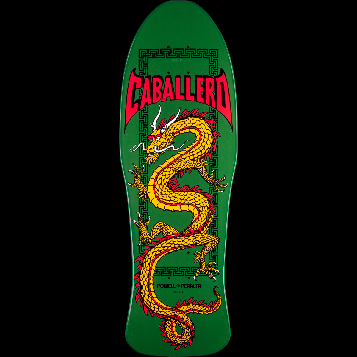 Powell Peralta Steve Caballero Chinese Dragon Green deck