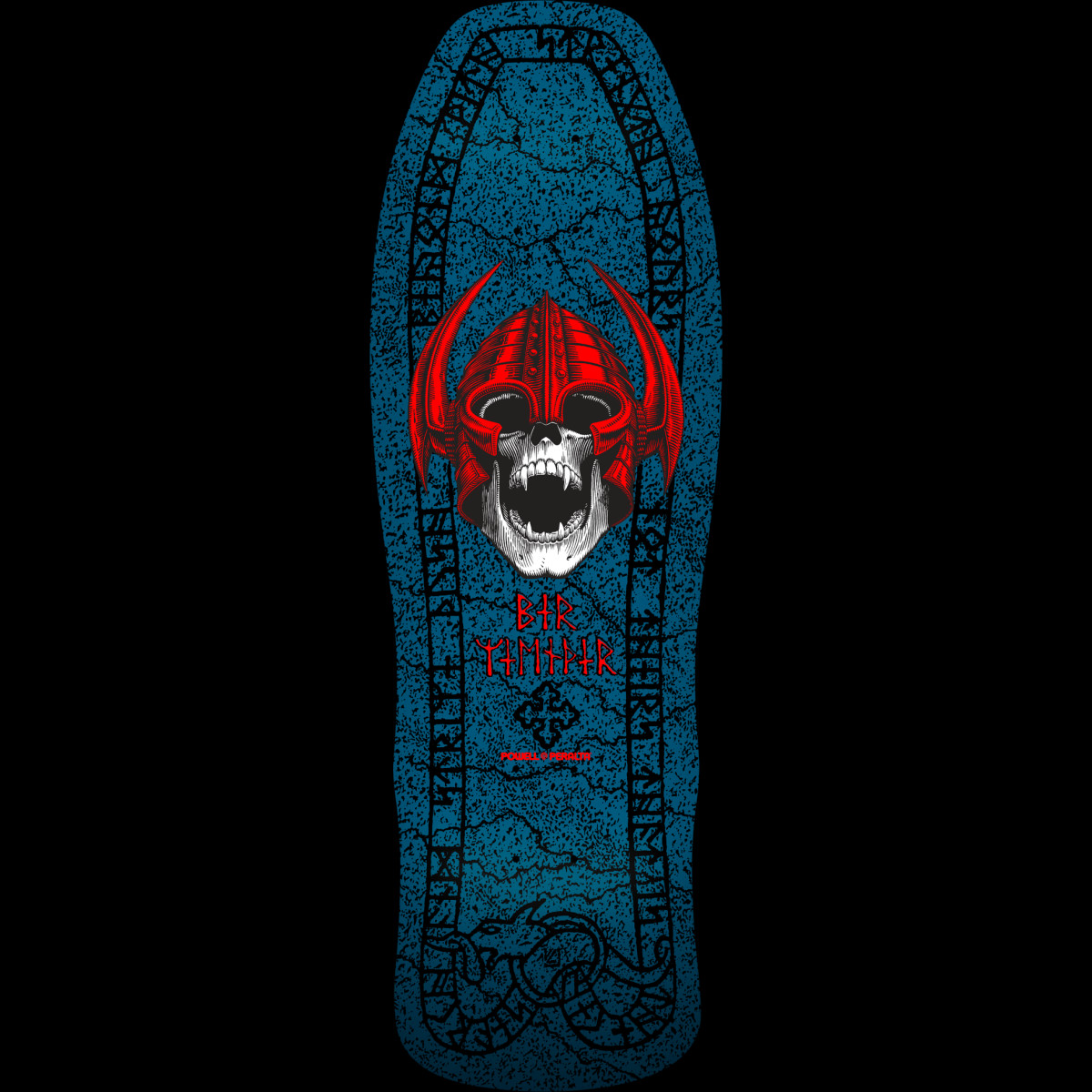 Powell Peralta Welinder Nordic Skull Blue deck