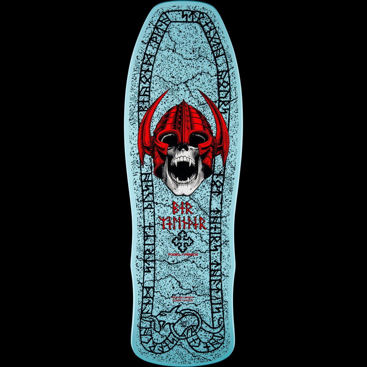 Powell Peralta Welinder Nordic Skull Light Blue deck