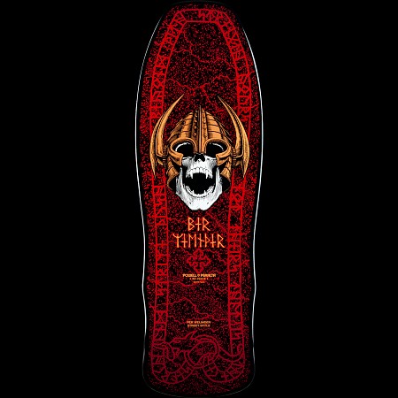 Powell Peralta Per Welinder Nordic Skull Blk/Red deck