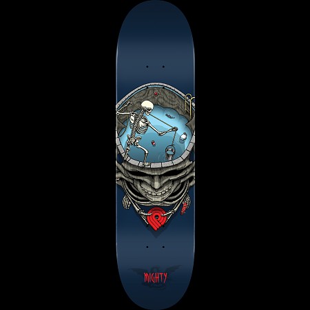 Powell Peralta Pro Mighty Pool Blue - Shape 242 deck