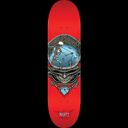 Powell Peralta Pro Mighty Pool Red -Shape 243 deck