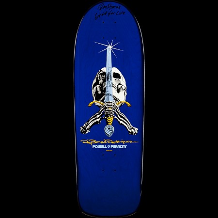 Powell Peralta Ray Rodriguez GFL Benefit Autographed deck