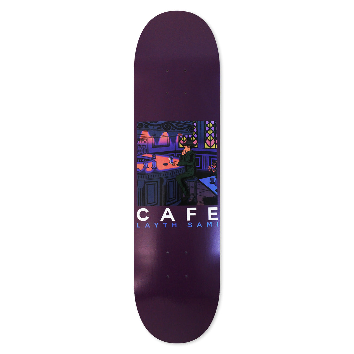 Skateboard Cafe Barfly (Purple) deck