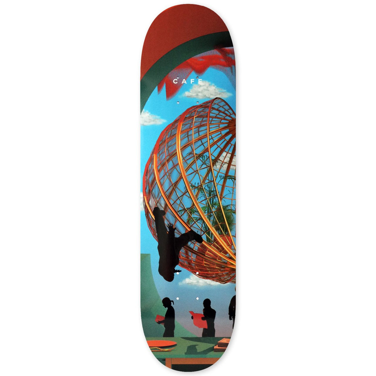 Skateboard Cafe Monopoly One deck