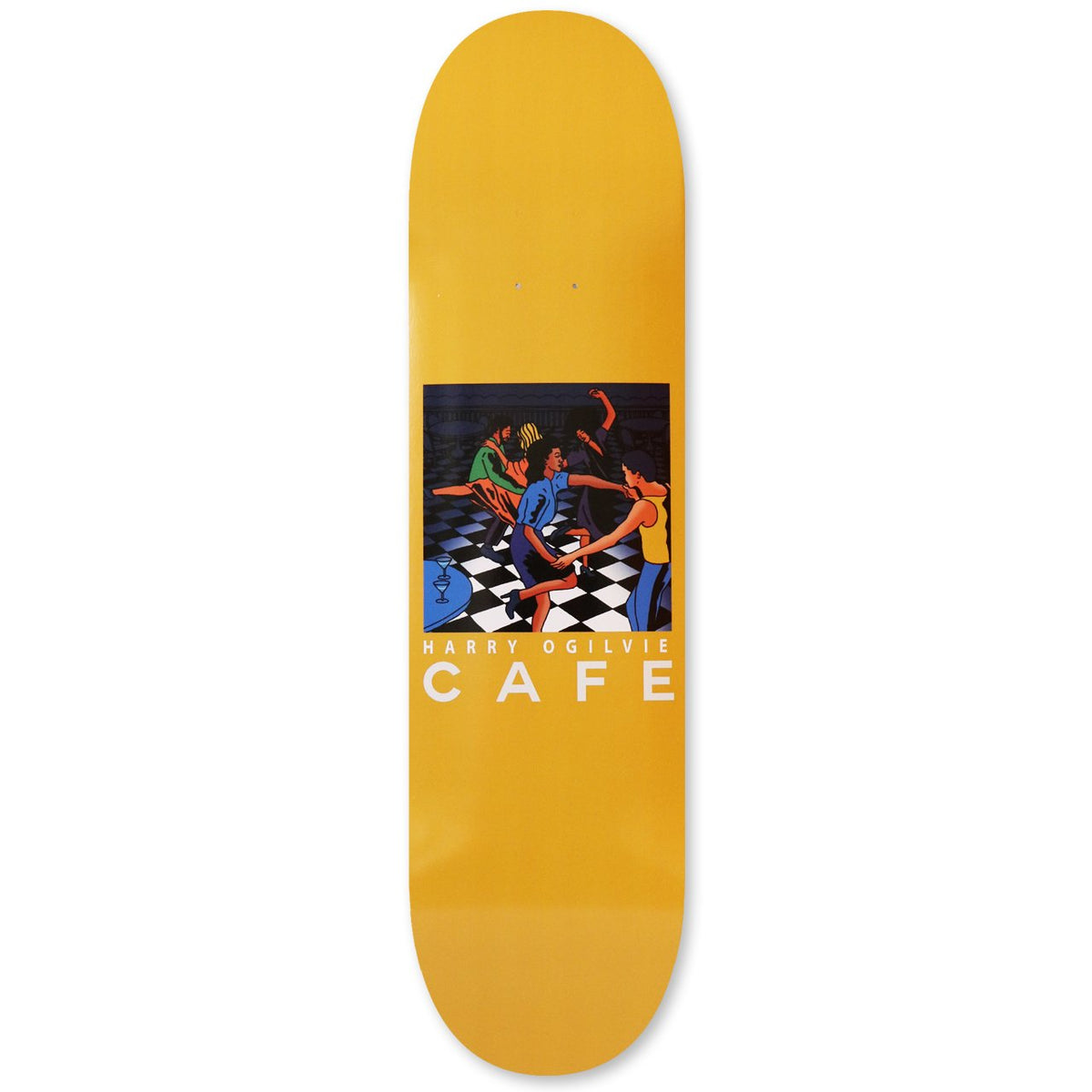 Skateboard Cafe Harry Ogilvie Old Duke Yellow Stain deck