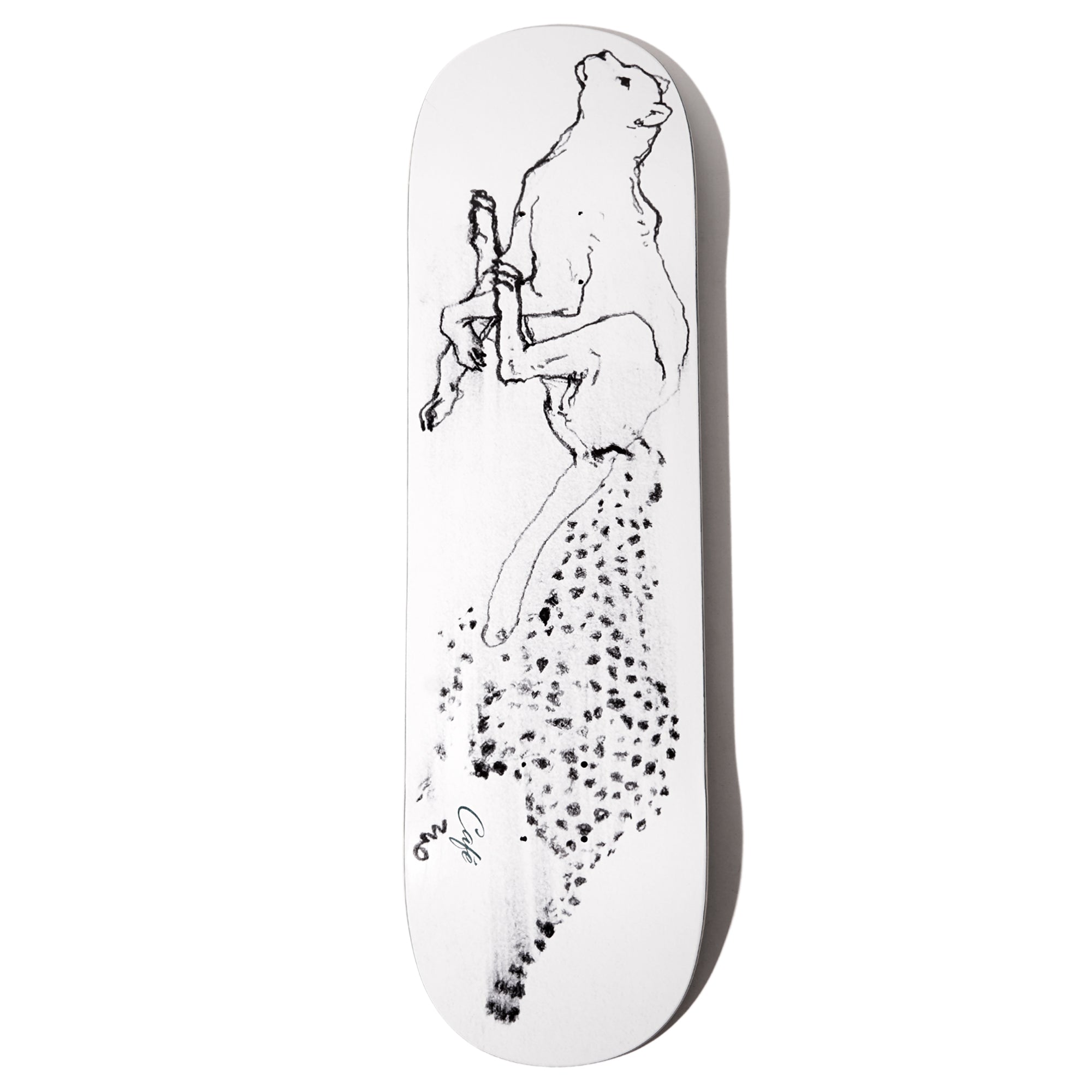 Skateboard Cafe 8.25 Catch Me If You Can C2 Shape White deck