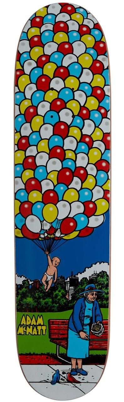 101 McNatt Balloons Screen Printed deck