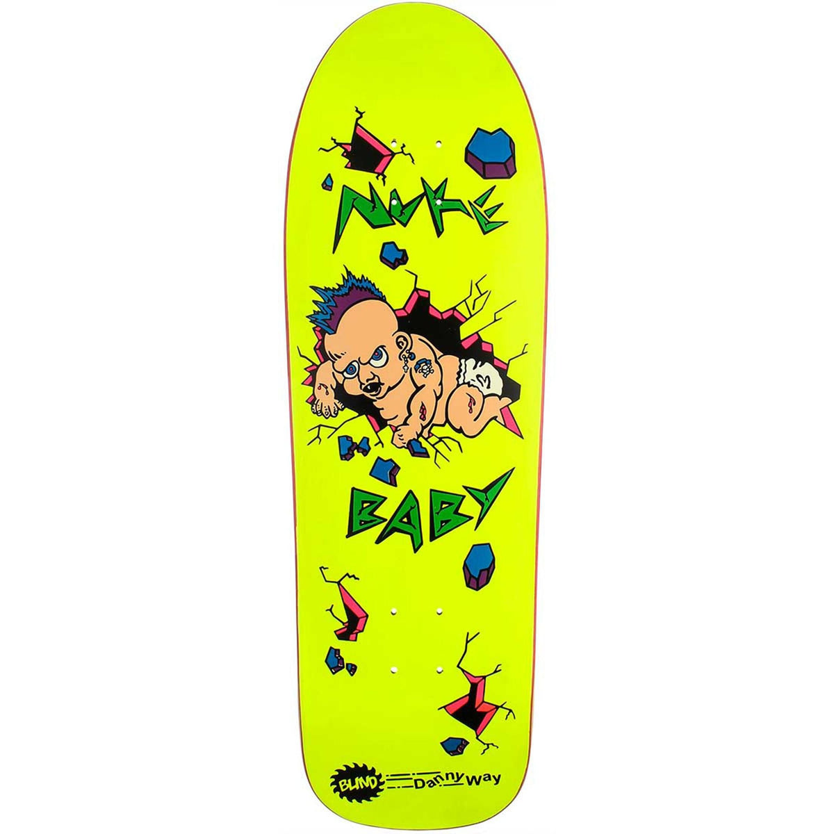 Blind Danny Way Nuke Baby Screenprinted deck