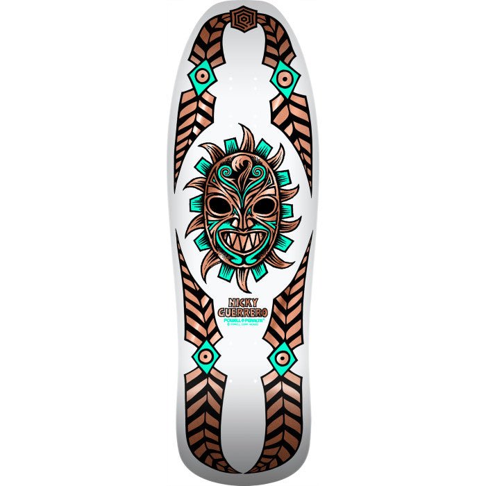 Powell Peralta Nicky Guerrero Mask White Coper Foil deck