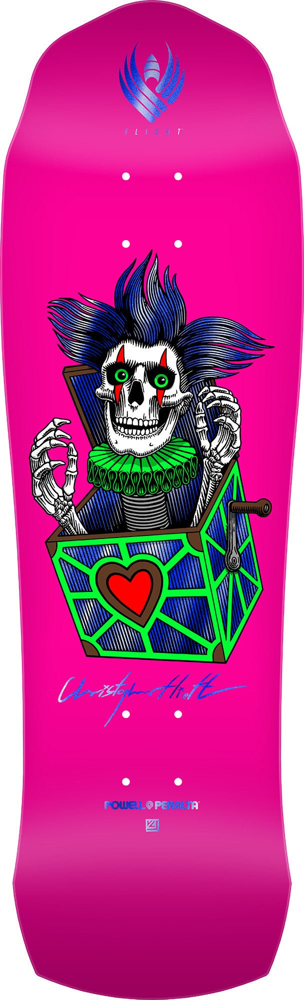 Powell Peralta Chris Hiett Skull Flight deck