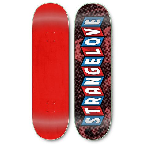 Strangelove Carousel Logo Red (Red) deck