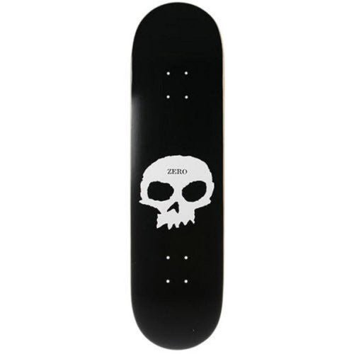 Zero single skull black white deck