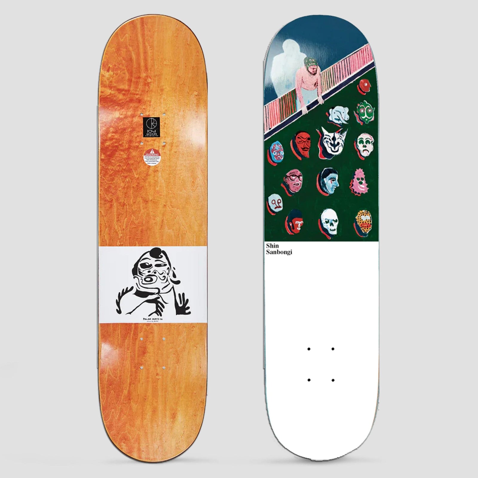 Polar Shin Sanbongi Trophy Heads deck