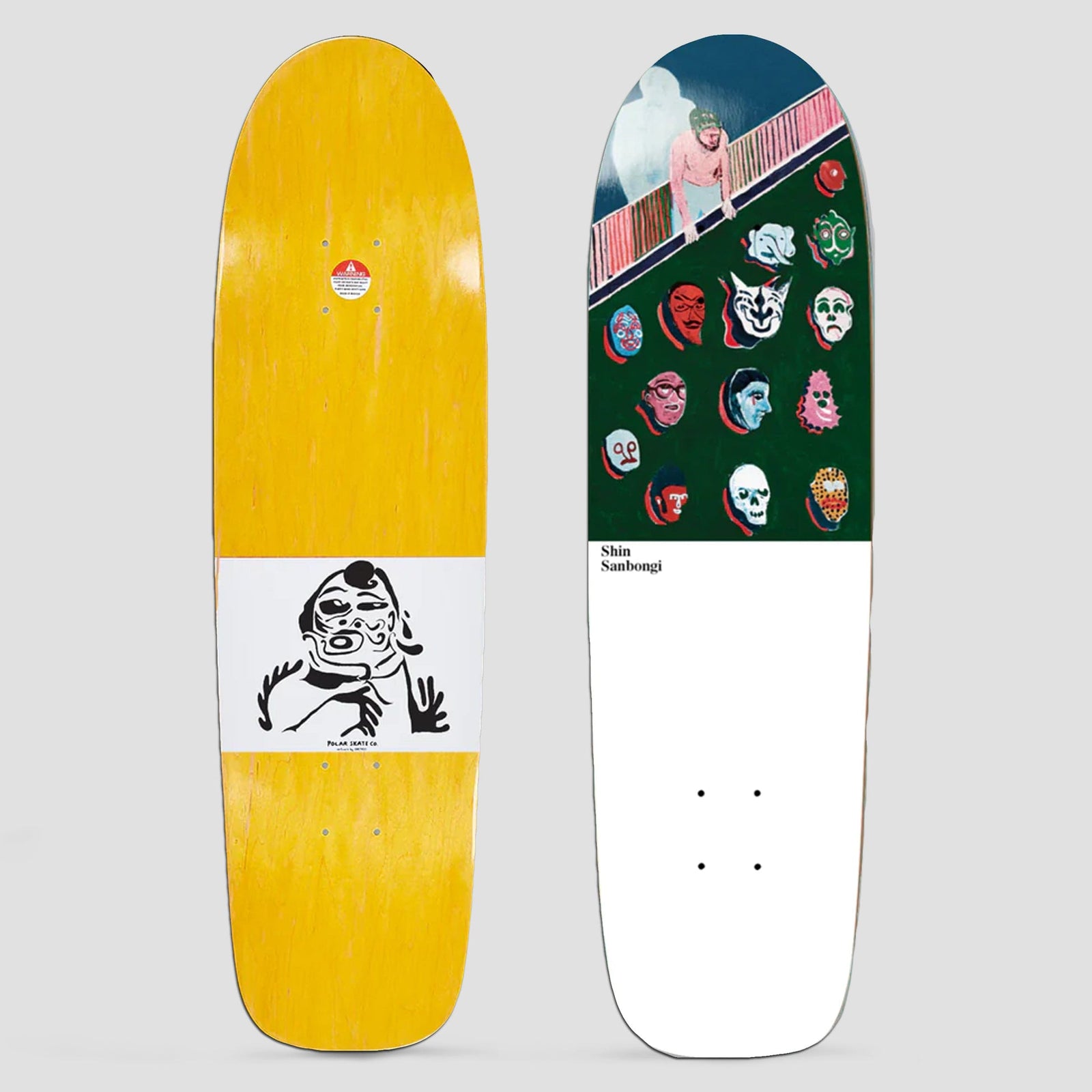 Polar Surf Jr Shin Sanbongi Trophy Heads deck
