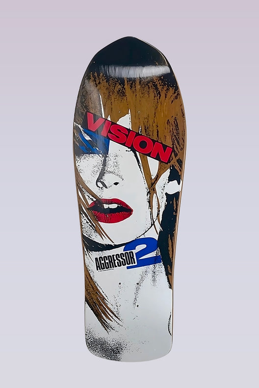 Vision Street Wear Aggressor 2 - Concave - Brown Stain deck