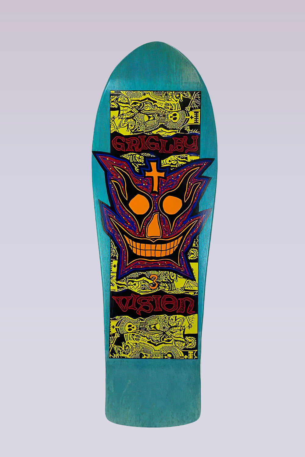 Vision Street Wear Grigley III - Turquoise Stain deck
