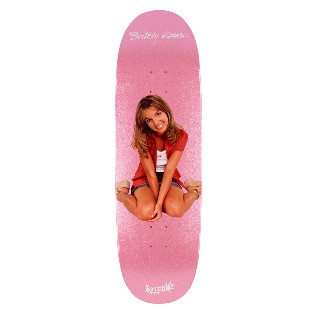 Welcome Britney Spears X Welcome - Baby One More Time on Boline 2.0 - Pink Glitter deck