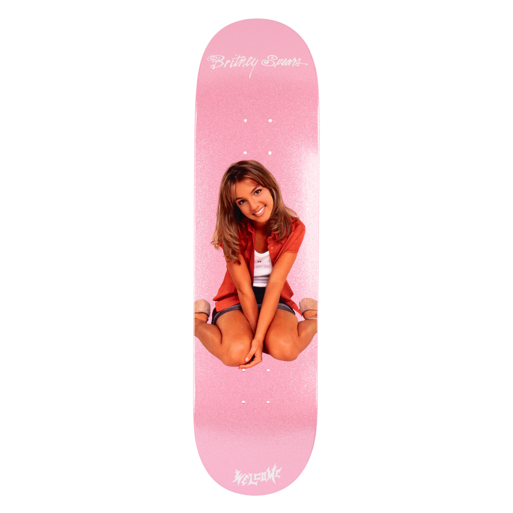 Welcome Britney Spears X Welcome - Baby One More Time on Popsicle - Pink Glitter deck
