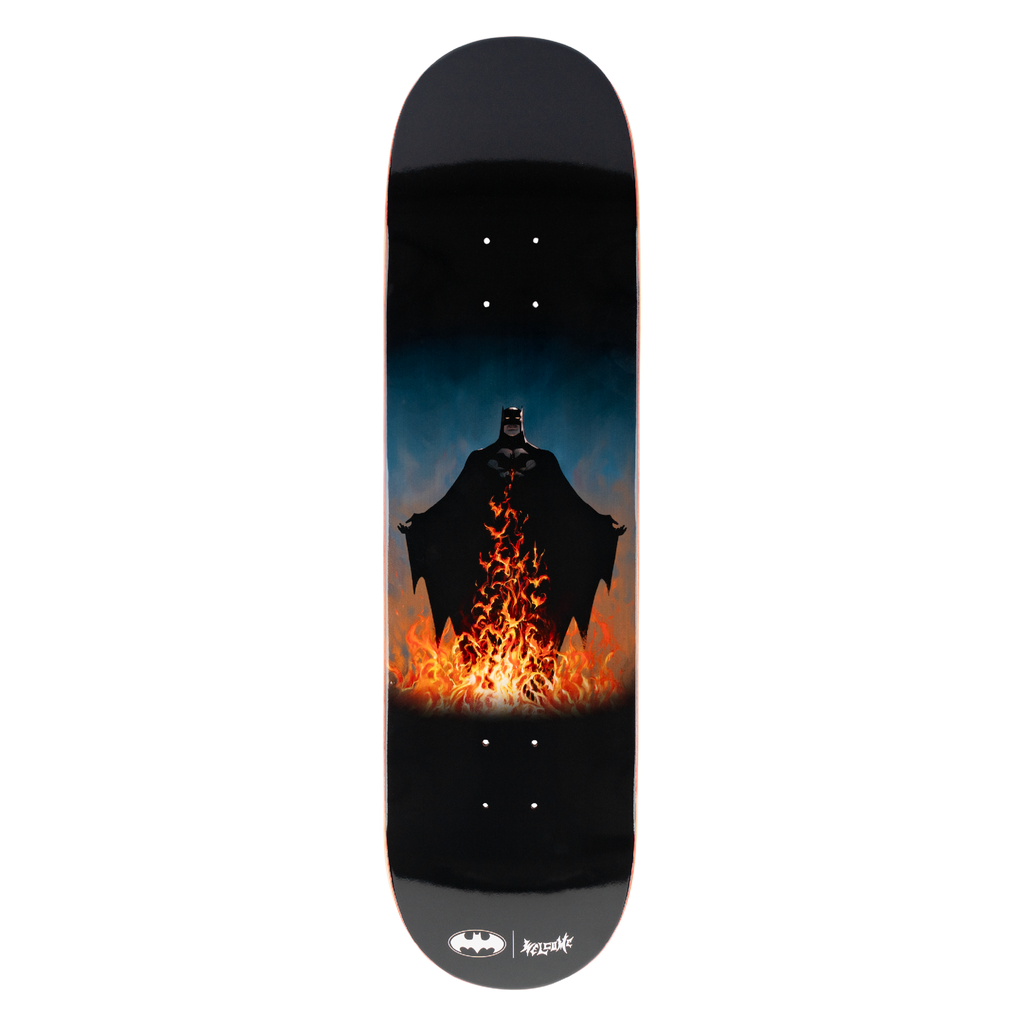 Welcome Batman x Welcome - Bat Flames on Popsicle deck